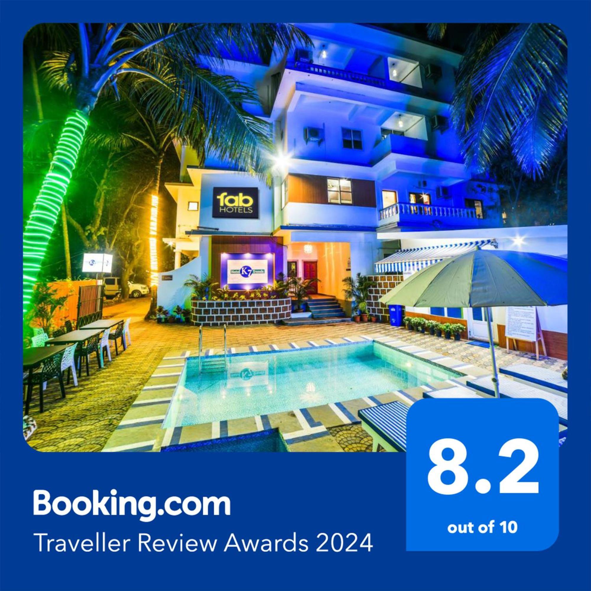 Fabhotel K7 Trends With Pool, Baga Beach - Nr Baga Beach Calangute Exterior photo
